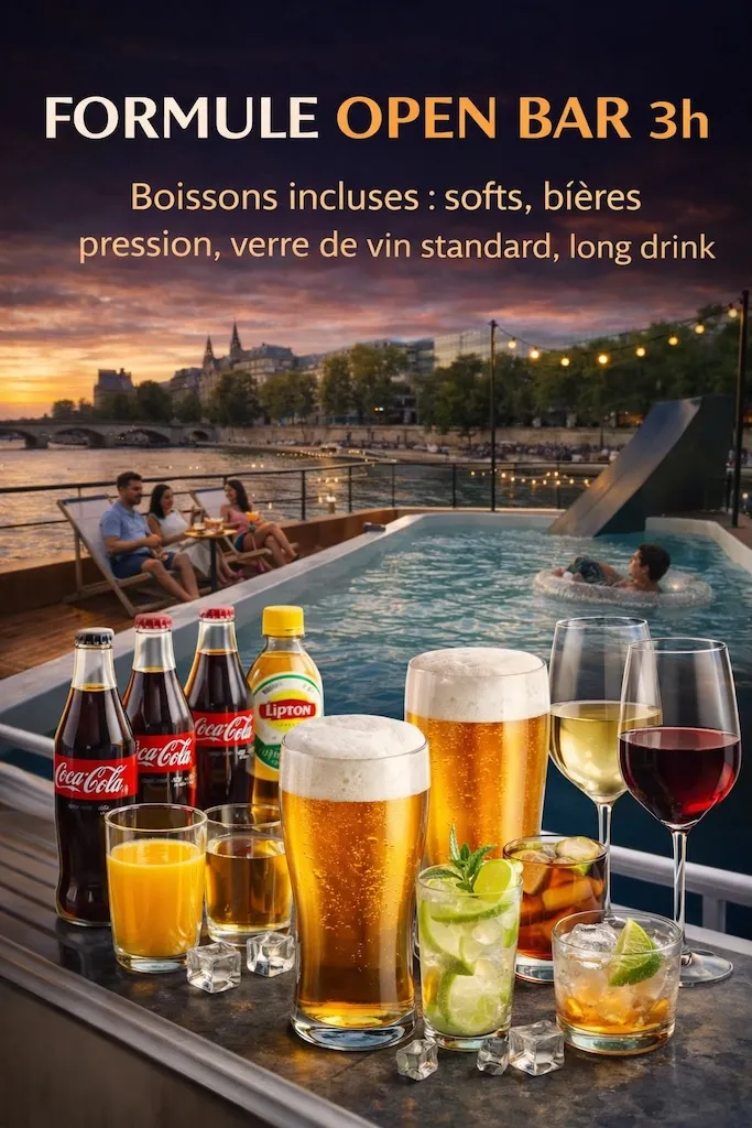 FORMULE OPEN BAR (3h)